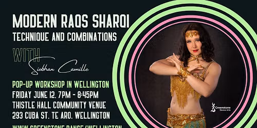 WELLINGTON, NZ: Modern Raqs Sharqi Technique & Combinations Workshop