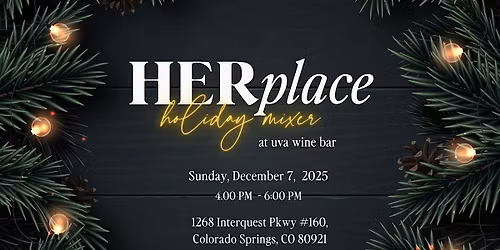 HERplace Holiday Mixer at UVA Wine Bar