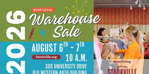 Shop Local Warehouse Sale