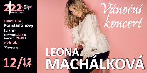 V\u00c1NO\u010cN\u00cd KONCERT LEONY MACH\u00c1LKOV\u00c9