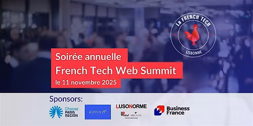 Invitation soir\u00e9e French Tech Web Summit le 11\/11\/2025