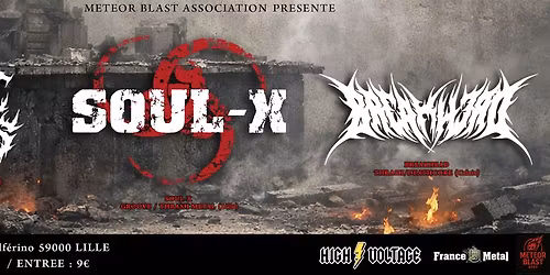 SOUL X + BREAKHEAD + CRYPTIC PROCESS \/\/ 17\/07\/26 \/\/ HIGH VOLTAGE \/ Lille 