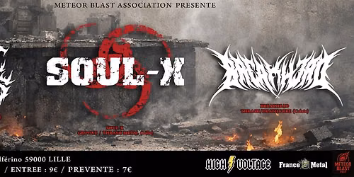 SOUL X + BREAKHEAD + CRYPTIC PROCESS \/\/ 17\/07\/26 \/\/ HIGH VOLTAGE \/ Lille 