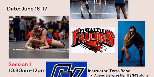 Girls K-12 Wrestling Camp