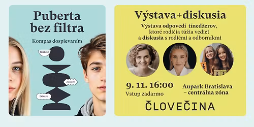 Puberta bez filtra-V\u00fdstava a diskusia BA