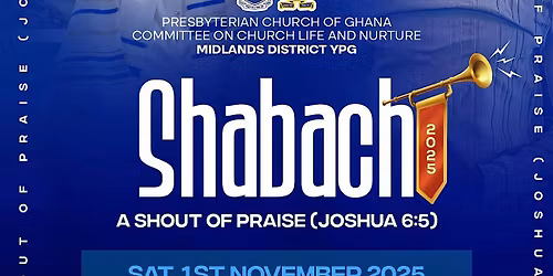 Shabach: A Shout of Praise (Joshua 6:5)