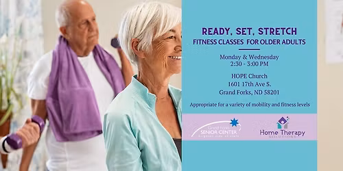 Ready, Set, Stretch Fitness Classes for Older Adults