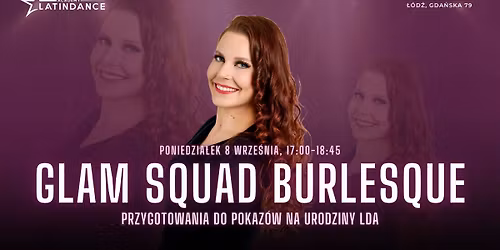 Nab\u00f3r do Glam Squad Burlesque by Karishma! | 8 wrze\u015bnia '25