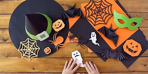 Perilous patterns and ghoulish prints: Halloween family crafts