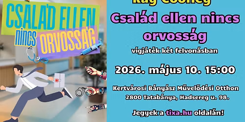 Ray Cooney: Csal\u00e1d ellen nincs orvoss\u00e1g