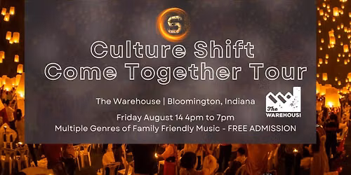 Come Together Tour - The Warehouse | Bloomington, In 