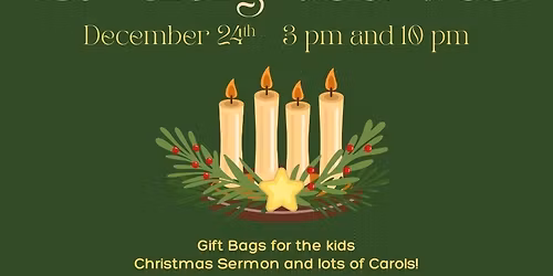 Spencer Creek Lutheran Church Christmas Eve Candlelight Service