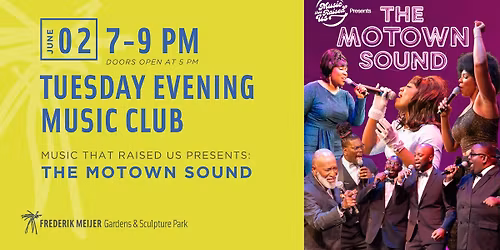 Motown Sound - Tuesday Evening Music Club 