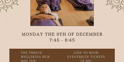 Sound Journey with herbal tea and gift bag