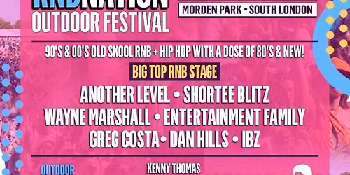 RnB Nation Outdoor Festival London