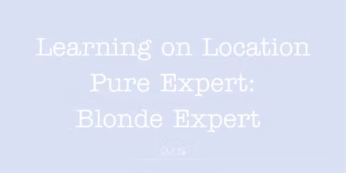 Pure Expert: Blonde Expert - VIC