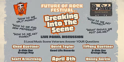 Breaking Into the Scene Live Q&A Panel