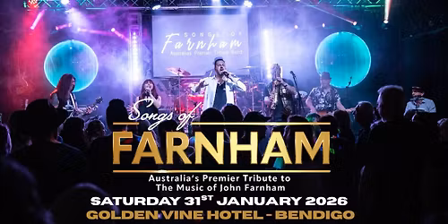 Songs of Farnham Live Golden Vine Hotel Bendigo