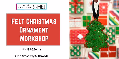 Felt Christmas Ornament Workshop