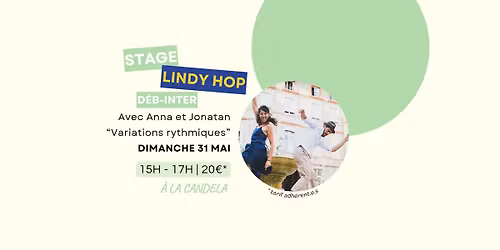 STAGE de LINDY HOP - \u2728Variations rythmiques \u2728
