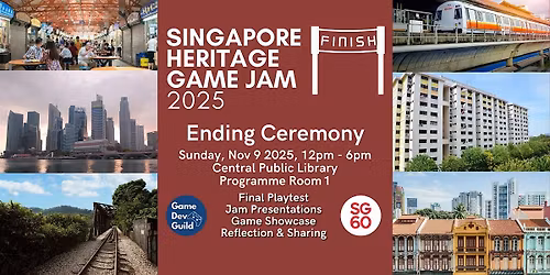 Singapore Heritage Game Jam 2025: Ending Ceremony