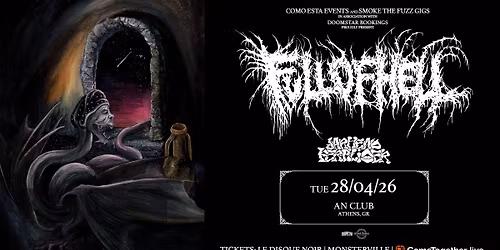FULL OF HELL w\/ Jarhead Fertilizer live @ An Club || Tue 28\/04\/26