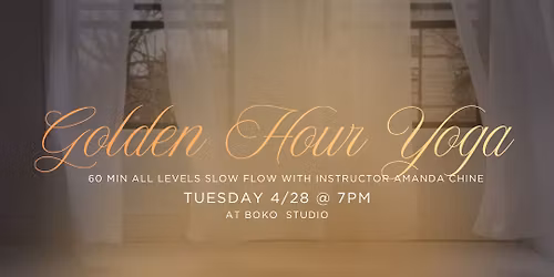 Golden Hour Yoga 