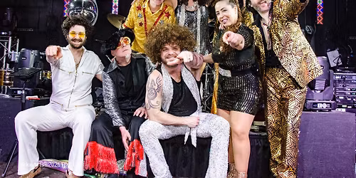 THE DISCO CIRCUS (with The Brothers Gibb) at Memorial Park in Wheaton...FREE, OUTDOOR, ALL-AGES!