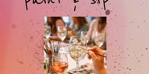 Wine Glass Paint & Sip
