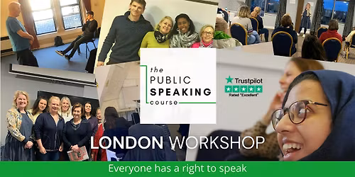 Breakthrough the Fear: a One-Day Course in Public Speaking (London)