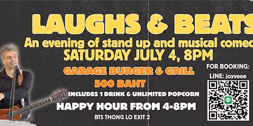 LAUGHS & BEATS @ THE GARAGE
