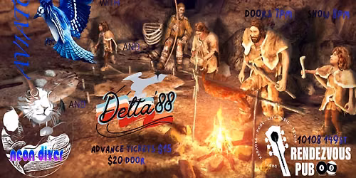 Cave Paintings Aviator Delta '88 Neon Diver
