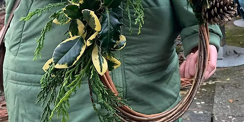 Make a Christmas Wreath at Grapes Hill Community Garden, Norwich