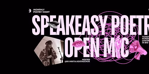 SpeakEasy Poetry Open Mic | Vol.2 09.04.26 | echo&bounce