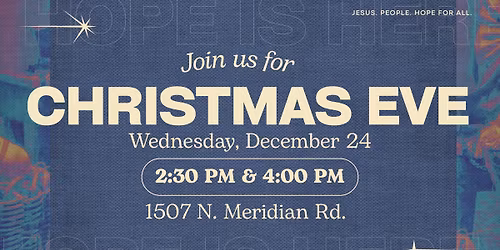 Christmas Eve at Legacy Church!