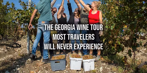 6-day Georgia Wine and Grape Picking Group Tour