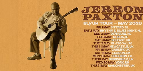 Jerron Paxton live at The Gate, Cardiff