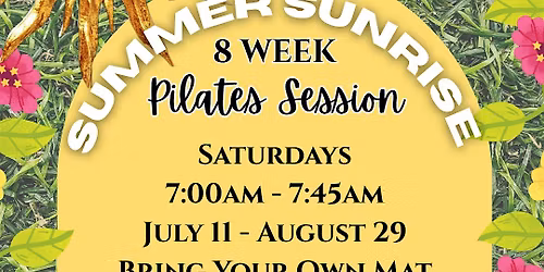 Summer Sunrise 8 Week Pilates Session