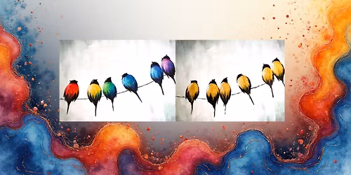  "Birds on a Wire" In-Studio Paint Party!