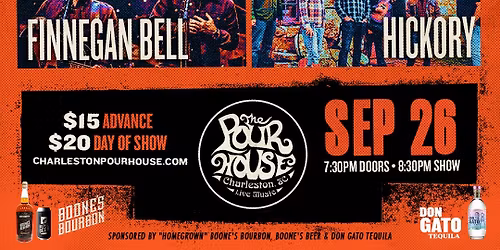 Holy City Homegrown Festival - Tyler Boone, Erode the Dream, Finnegan Bell, Hickory
