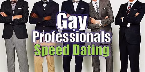 Gay Professionals Speed Dating in NYC - Mon 11\/17