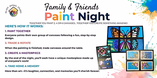 Family and Friends Paint Night