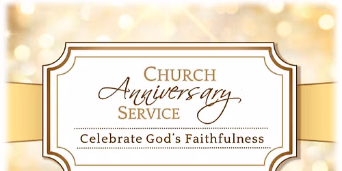 First Church anniversary celebration