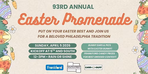 93rd Annual Easter Promenade