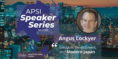 Spectacle, Development, and Modern Japan