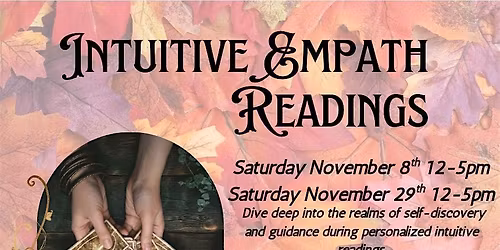 Intuitive Empath Readings with Cloe Dina