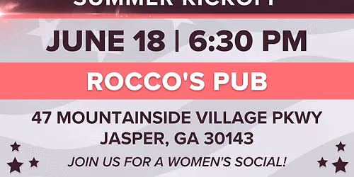 Women Take Action: Summer Kickoff