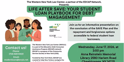 WNY Law Center Presents: Life After Save