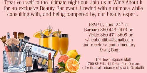Mimosas and the Beauty Bar