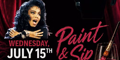 Legends Series: Janet Jackson Paint & Sip at Slate